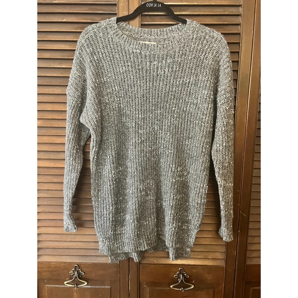 HOLLISTER Chunky Grey Sweater (Size XS/S)
